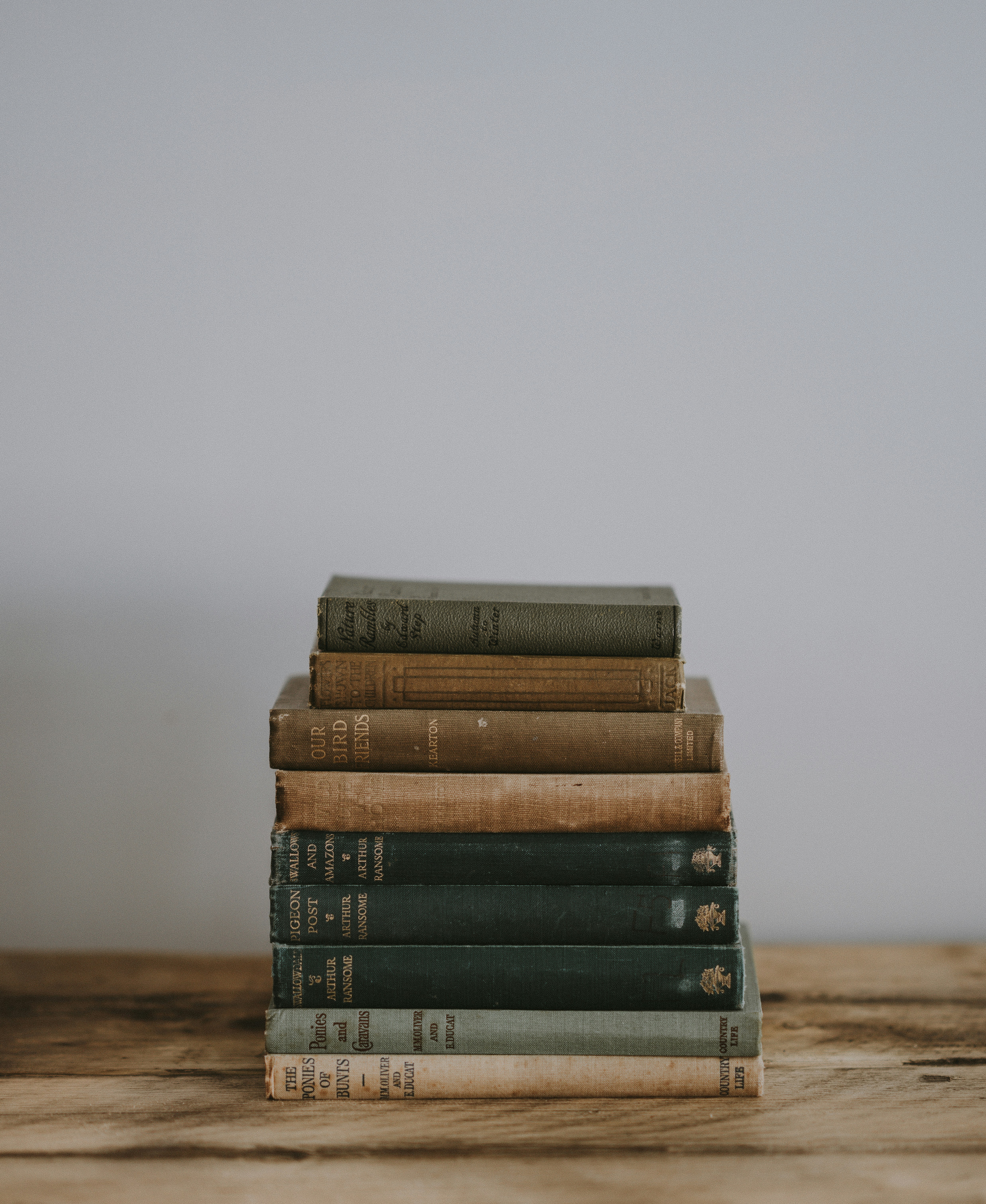 This is an image of books, reminding you that you should start writing and publish your work.